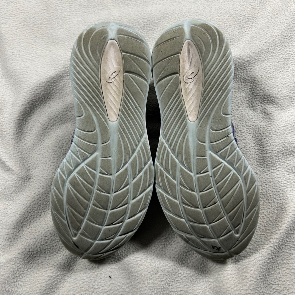 Asics Gel-Cumulus 27 Running Shoes Mens 11 Grey Purple FF Blast PureGEL 1011B960 - Picture 5 of 6